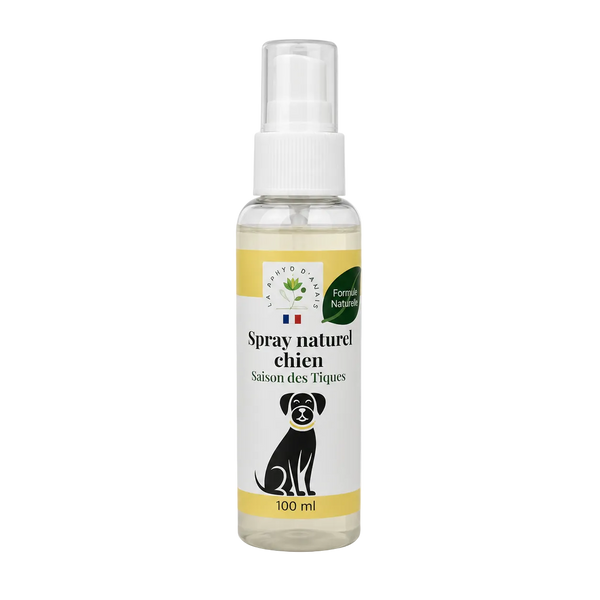 Spray Répulsif Naturel – Protection Tiques & Moustiques pour Chien