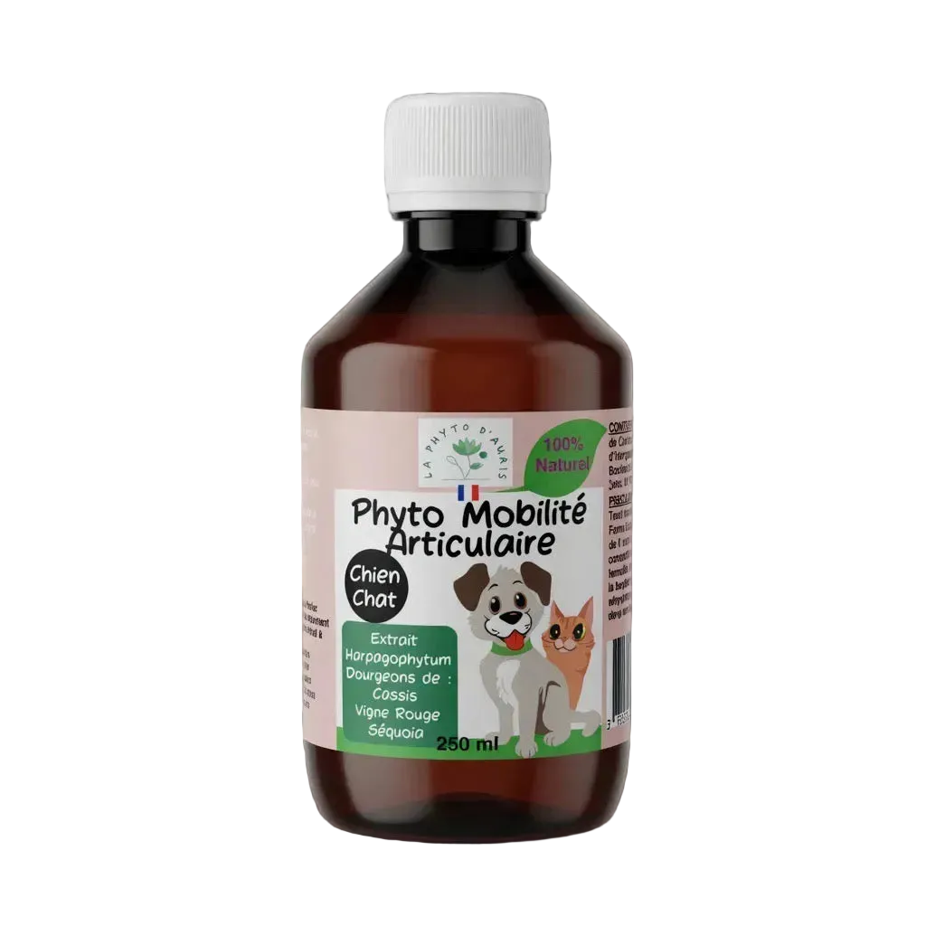 Complément articulations naturel pour chien & chat — Mobilité, souplesse & confort articulaire · 250 ml