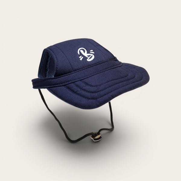 Casquette pour chien anti-UV — Protection soleil tête & yeux, Made in France · 4 tailles