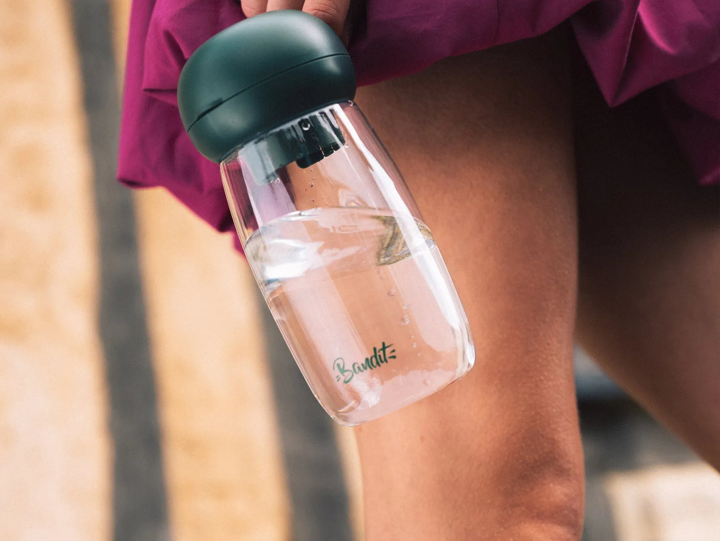 Gourde nomade pour chien avec bol intégré — Balade & voyage, Made in France · 550 ml
