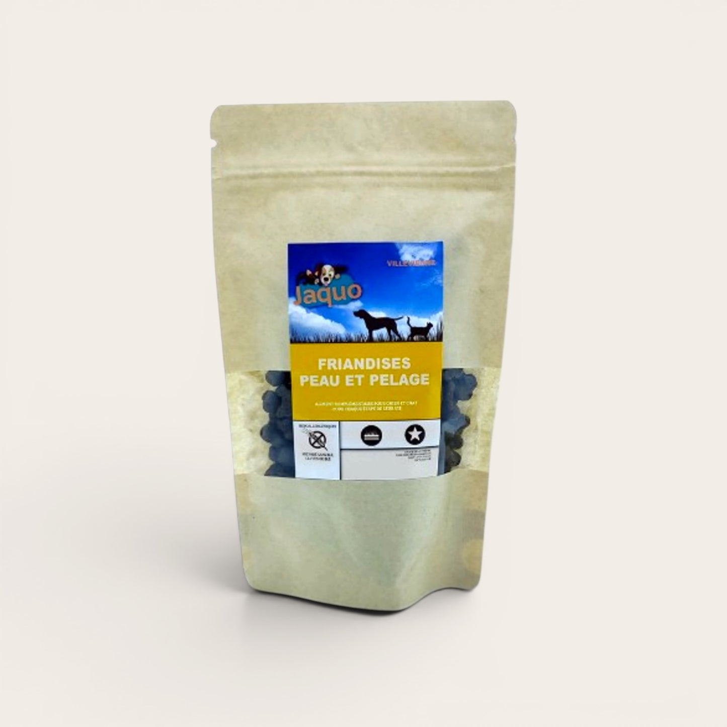 Friandise saumon chien et chat – Peau et pelage Oméga 3 et 6 100g
