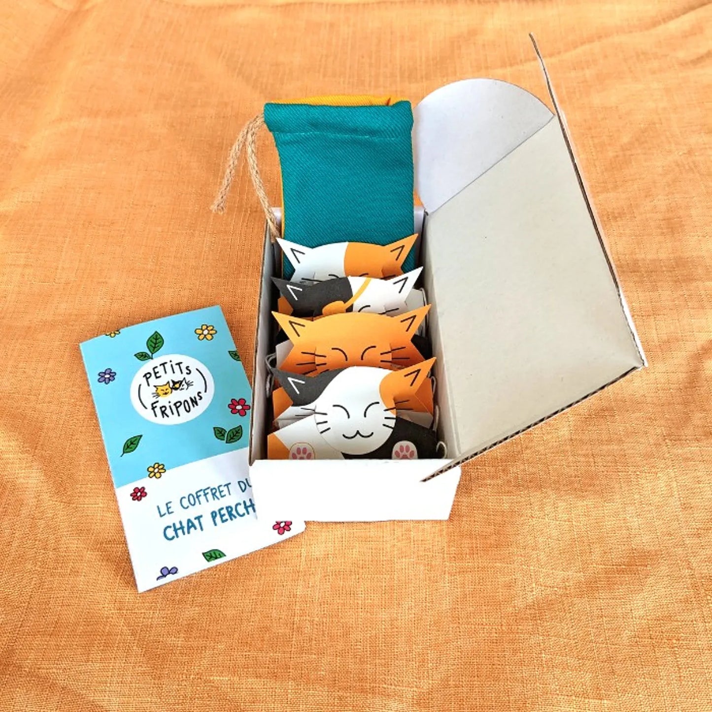 Le Coffret du Chat Perché — Herbes-aux-chats bio