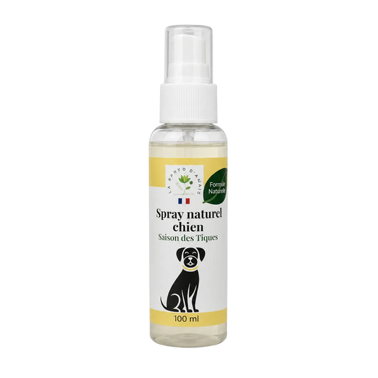 Spray Répulsif Naturel – Protection Tiques & Moustiques pour Chien