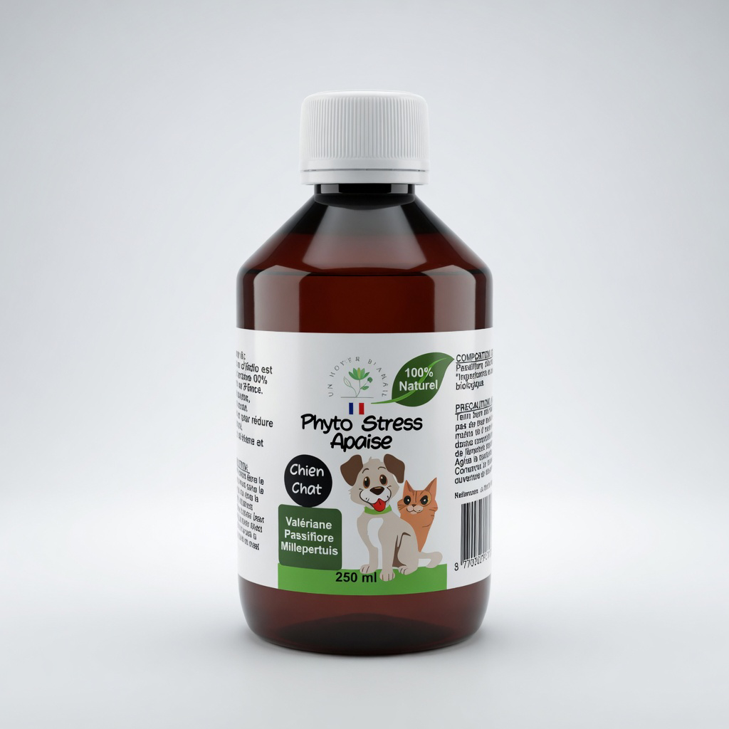Phyto Stress – Complément Apaisant Naturel pour Chat et Chien