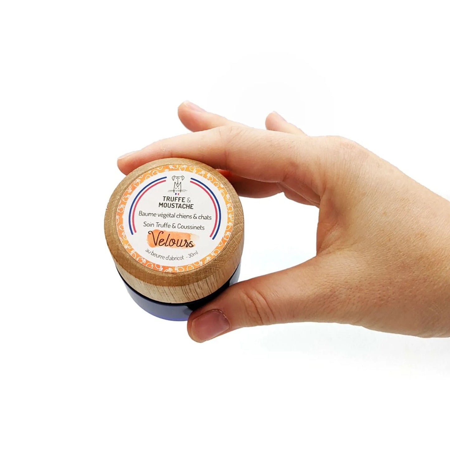🌿 Velours – Baume Naturel Truffe & Coussinets pour Chien et Chat